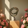 A 108-bead abacus bracelet made of green sandalwood for self-cultivation and refinement details Picture
